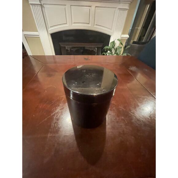 Vintage San Remo Plexiglas Cosmoplast Brown Nesting Containers Canisters Set 3 - Picture 6 of 14